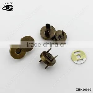 Hot Sale Magnet Button for Handbag Metal Magnet Button for Purse thumbnail-1