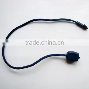 Plastic Garment String Tag With Carpet String thumbnail-1