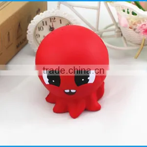 America Hot Selling Kawaii Slow Rising Squishy Octopus Toys for Stress Release thumbnail-1