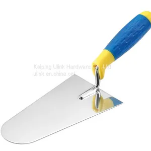 Carbon Steel Bricklaying Trowel With Wood Handle thumbnail-3