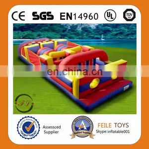 New Design/best Price Giant Inflatable Obstacle Course for Sale,adult Obstacle Course,cheap Inflatable Obstacle Course thumbnail-1