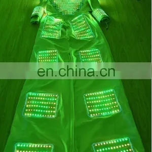 Performance Stage Led Robot Costume With Digital LED Screen thumbnail-2