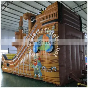 2017 Aier New Design Inflatable Slide Giant Pirate Ship Inflatable Slide for Adult thumbnail-5
