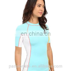 Custom Print Your Own Logo Rash Guard High Quality Blank Surf Suit thumbnail-2