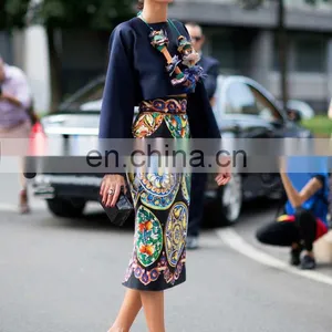 2015 Italy Dress Coat Dress and Matching Coat Ladies Coat Dress Suits Dress Coat Coat Dress thumbnail-3