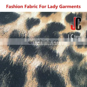Rayon Fabric Importers Raw Material Gold Print Design 100% Rayon Silk Soft Poplin Printed Fabric thumbnail-1