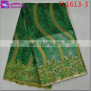 Hot Sale Charinter African French Lace Fabrics FL1613 thumbnail-3