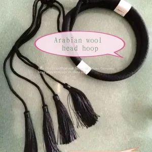 Arabian Wool Head Hoop / Arabia Teenager Wool Head Hoop / Arabian Agal / Arabian Head Hoop thumbnail-1