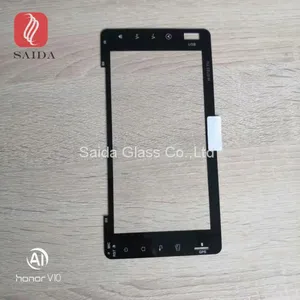Custom Touch Glass 0.7mm Thickness Chemical Strengthened for Car Dash Cam Touch Screen Display 7inch thumbnail-4