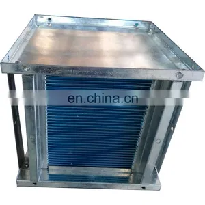 Air Handling Unit Double Folded Edge 0.13mm Thick Aluminum Foils Cross Flow Ventilator Core thumbnail-4