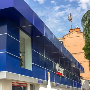2020 ​Hot Sell PVDF Coating Aluminum Panel Screen Metal Facade Decorative Sheet thumbnail-1