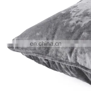 Wholesale Amazon Hot Sale Plush Fabric Crushed Velvet Pink Pillows For Home Decoration thumbnail-5