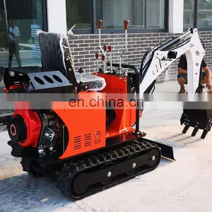Hot Sale 0.8T Small China Mini Digging Machine Excavator Cheap Price thumbnail-4