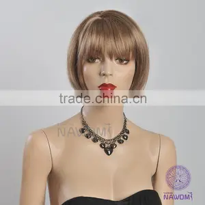 Japan's Hair Woman Short Straight Brown Synthetic Wig 2301 thumbnail-2