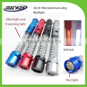 26+9led Aluminum Led Flashlight With Magnet Quality Choice thumbnail-1