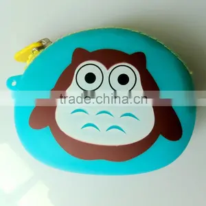 Attractive Silicone Smart Wallet , Fancy Silicone Coin Purse,coin Purse With Zipper thumbnail-1