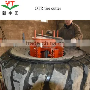 2015 Used Truck Tire Cutting Circle Machine for Sale thumbnail-2