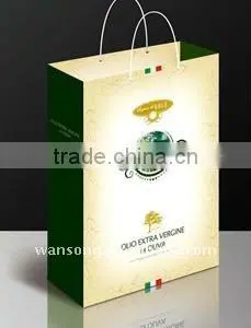 Newest Special Design Foldable Shopping Paper Bag for Tea Packaging thumbnail-3