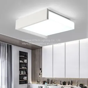 Modern Bedroom Ceiling Lamp Room Master Bedroom Guest Room Lamp Nordic Creative Square LED Geometric Design Ceiling Lamp thumbnail-3