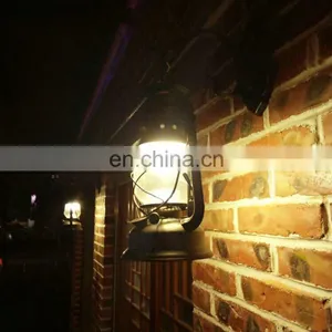 Wholesale Waterproof Decorative Garden Wall Light Vintage Loft Iron Kerosene Wall Lamp for Outdoor thumbnail-3