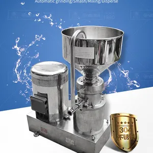 Sanitary Split Colloid Mill, Peanut Butter Grinder, High-speed Emulsifier, Food Grade Sauce Grinder，horizontal Colloid Mill thumbnail-1