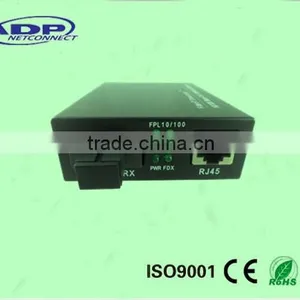 10/100Mbps Single Mode Optical Ethernet Fiber Optic to RJ45 Fiber Media Converter 1310/1550nm SC 20KM thumbnail-2