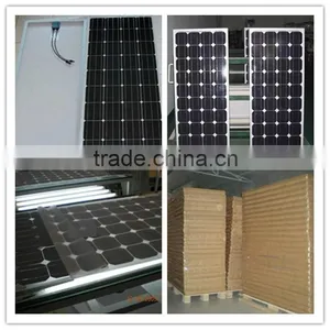 Aluminum Flexible Transparent 300 Watt Low Price Mini Solar Panel System Most Popular thumbnail-1