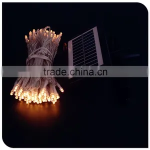 100 Led Warm White Color Flash Solar Street Light With 8 Function Controller Garden Light Outdoor Use thumbnail-1