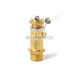 SNS Professional Air Compressor Pressure Relief Safety Brass Valve thumbnail-1