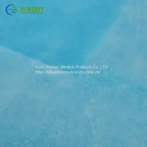 Pe Coated Non Woven Medical Pe Film Isolation Gown Material Coveralls Material thumbnail-4