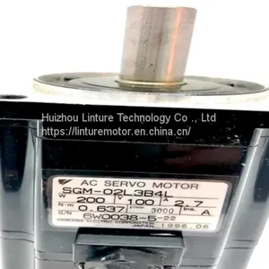 SGM-02L3B4L Yaskawa Load Inertia Motor With 17 Bit Absolute Encoder thumbnail-1