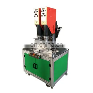 15KHz 6400W Double-head Vibration Friction Welding Two-head Ultrasonic Plastic Welding Machine thumbnail-1