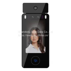 4-inch Liveness Scan Facial Time Attendance With Infrared Temperature Measurement thumbnail-1