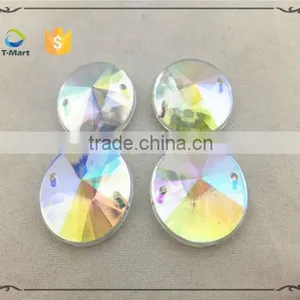 Crystal Sew on Acrylic Stone With Two Holes thumbnail-2