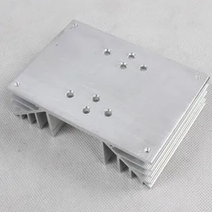 Hot Selling 6063 Aluminum Heat Sink, Aluminum Radiator, Can be Customized According to Customer Design Requirements. thumbnail-1