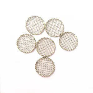 Customized Shape 304 Stainless Steel Woven Mesh Screen Filter Disc For Liquid Filtration thumbnail-4