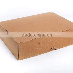 Top Quality Pizza Custom Cardboard Brown Kraft Paper Carton Box With Logo thumbnail-2