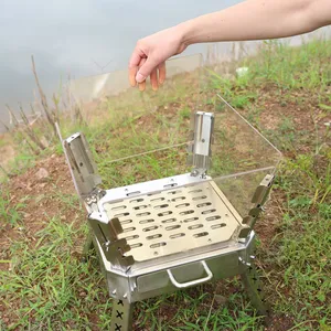 Microcrystalline Glass Fire Pit Outdoor Stove thumbnail-3