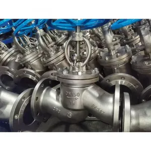 China Hot Sale Investment Cast 316 Grade Stainless Steel Globe Valve With Flanges 150lb Pn16 Globe Valve for Oil Gas Pipe thumbnail-5