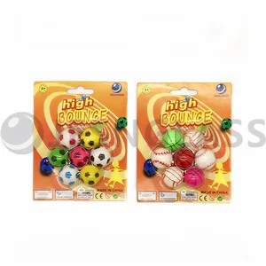Hot Sale 25MMhigh Bouncy Ball Children's Toy Rubber Balls Blister Card Package thumbnail-1