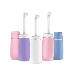 Retractable Nozzle Cleanlet Bidet 400ml Upside Down Peri Bottle Rinse Portable Travel Bidet for Postpartum Care thumbnail-1