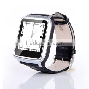 Heart Rate Leather Strap Bluetooth Watch Phone With Luxury Giftbox thumbnail-1