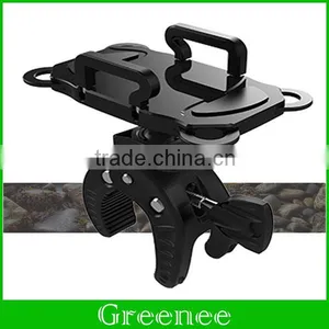 2016 Newest Universal 360 Degrees Rotation Motorcycle Bicycle Bike Cellphone GPS Support Handlebar Mount Holder thumbnail-3
