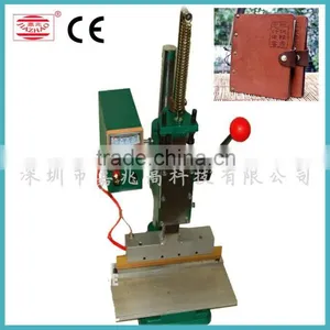 Cheap Price Leather Note Book LOGO Embossing Machine With ce thumbnail-1
