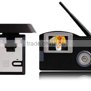 2.4 Inch Battery Operated Wireless Color Video Door Phone With 2 Monitors thumbnail-1