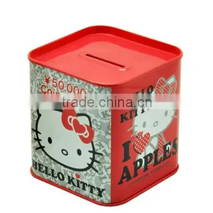 New Piggy Bank Tin Can Wholesale thumbnail-1