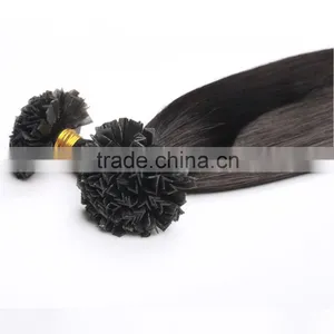 Hot Selling v Shape Remy Human Hair Pre Bonded Hair Extensions Supplier's Choice thumbnail-5