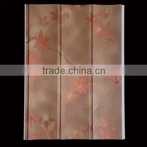 Outdoor Two Grooves Laminated PVC Wall Panel/ Boards thumbnail-1