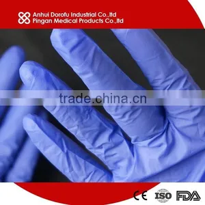 POWDER NITRILE EXAM GLOVE/MEDICAL NITRILE EXAM GLOVE CE ISO FDA thumbnail-4