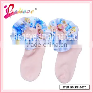 Fashion Spring Color Wholesale Ribbon Bow Cotton Soft 3d Baby Socks (WT-0018) thumbnail-3